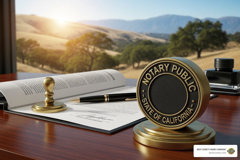 notary bond in California