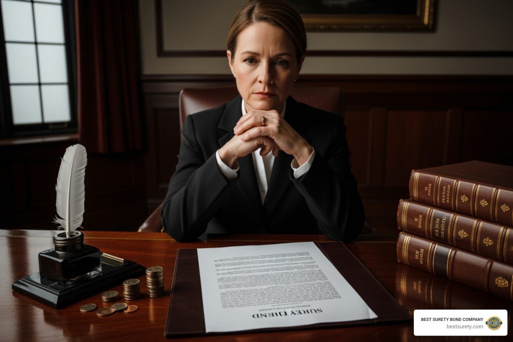 Surety bond probate